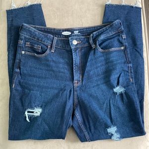 High Rise Skinny Jeans. Size 8